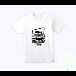Classic car tee